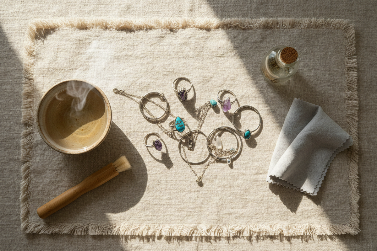 How to Care for Stainless Steel and Sterling Silver Jewelry