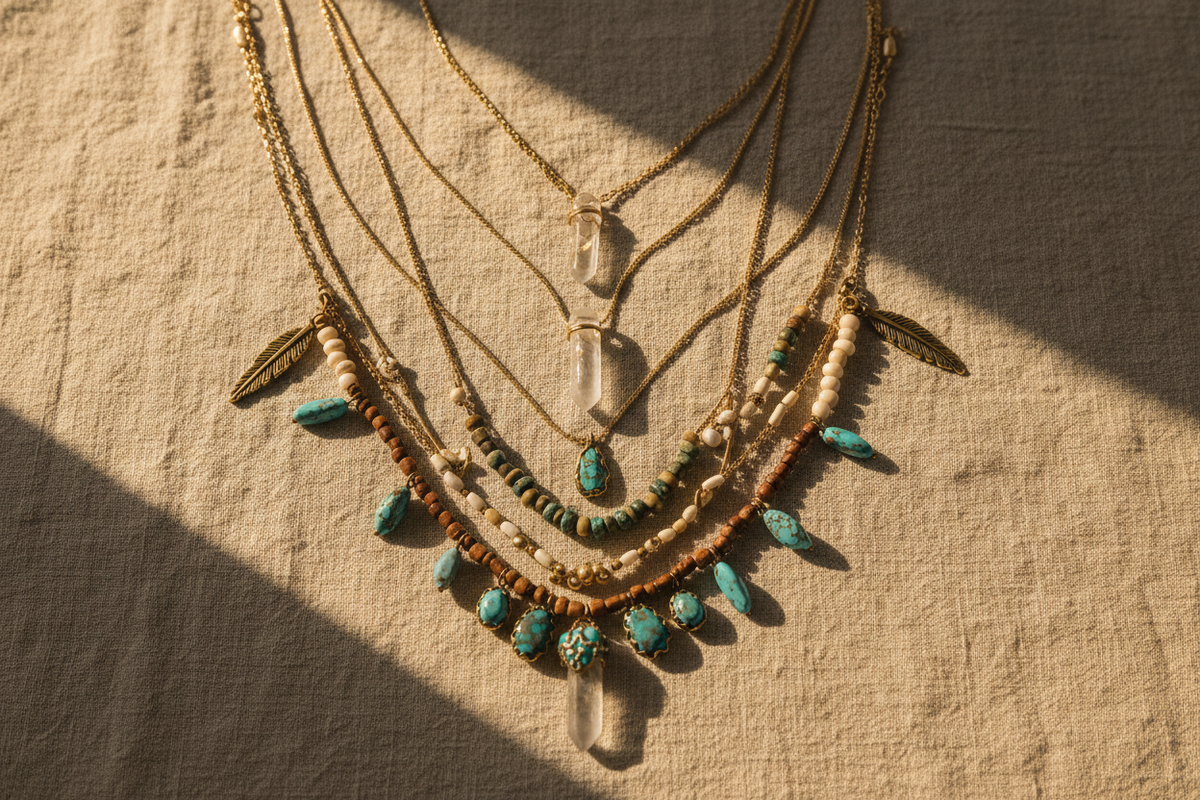 How to Layer Necklaces Without Them Tangling