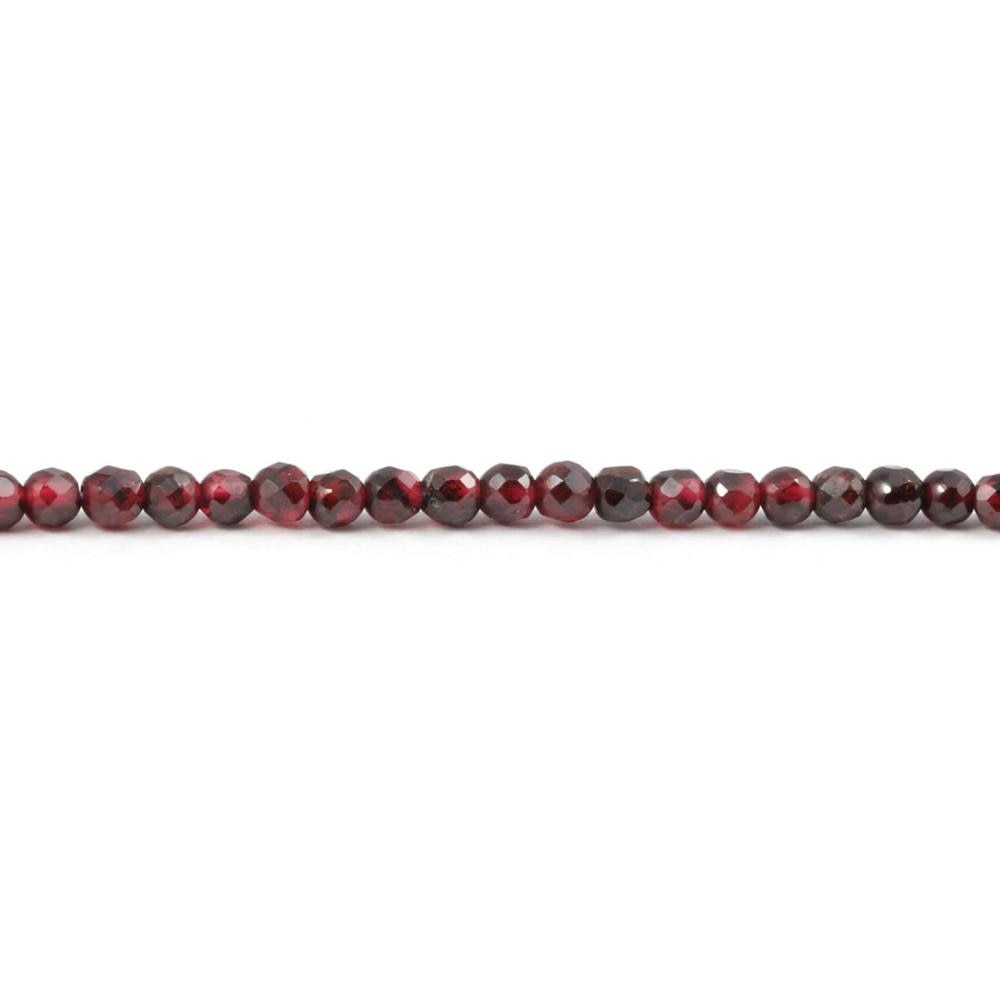 Natural Pink Tourmaline Beads Faceted Loose Round Beads for Jewelry Making Necklace DIY Bracelet Accessories 2 3mm