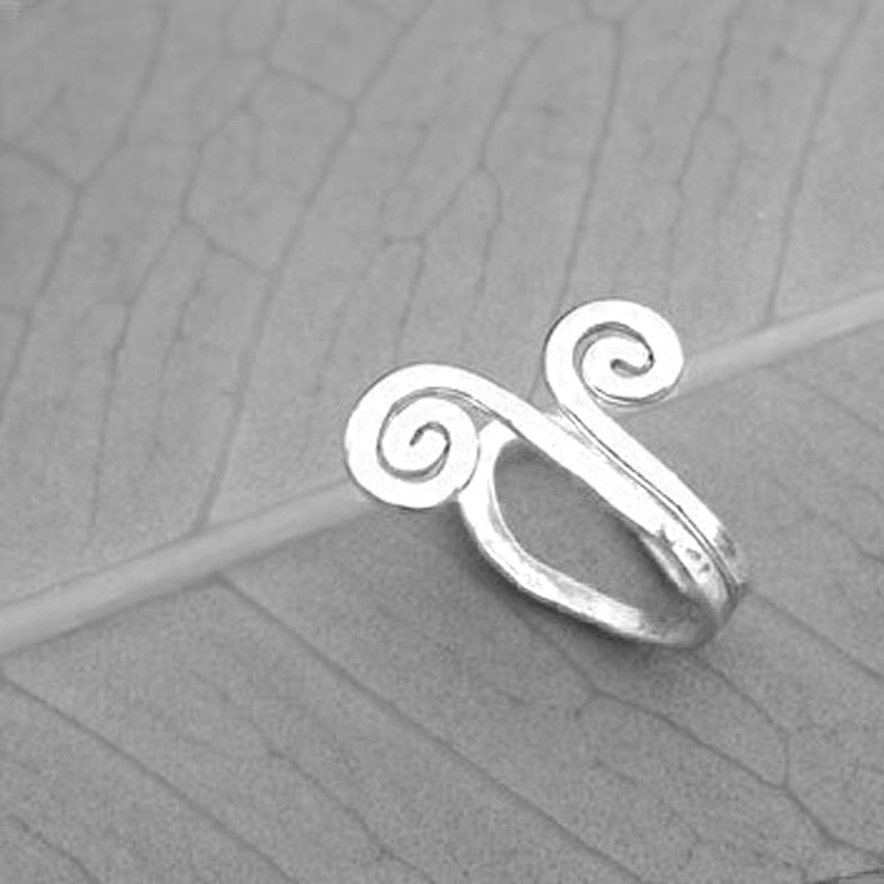 1pcs Copper Wire Spiral Fake Piercing Nose Ring Gold Silver Color Clip Nose Ring Also Can Be Ear Clip Cuff Jewelry