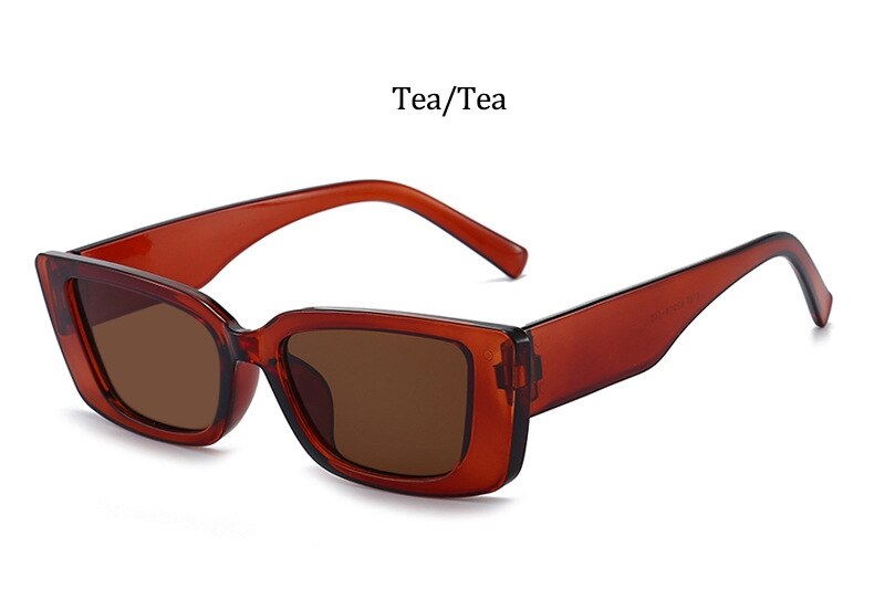 Vintage Small Pink Shades For Women Square Sunglasses 2021 Luxury Designer Rectangle Sun Glasses Female Nude Eyewear UV400
