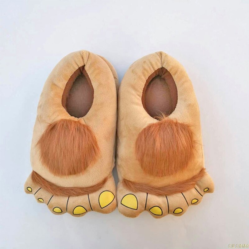 Winter warm Indoor floor bedroom Cotton Pink Pig slippers cartoon cute plush Keji slippers home slip cotton pad shoes