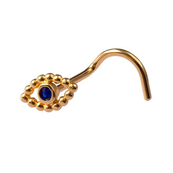 1PCS Fashion Nose Piercing rings 20G Steel Bar Nostril Nose Septum 5-Shape Screws Nose Studs Delicate Piercing Jewelry In Nose