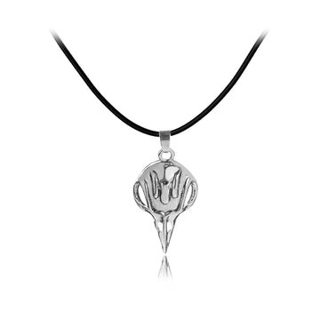 Vintage Bellatrix Lestrange Sculpey Pendant Gothic Style Bird Skull Necklace Movie Men Women Halloween Necklace - Charlie Dolly
