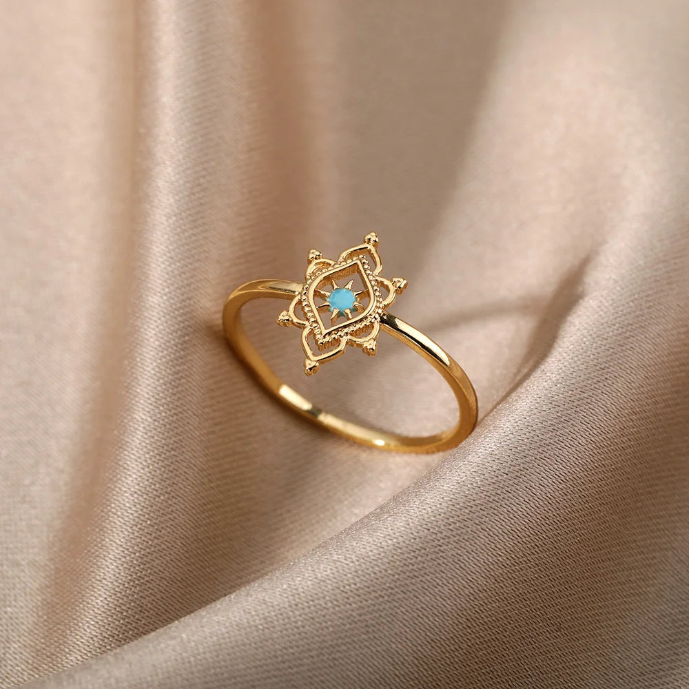 Opal Boho Ring