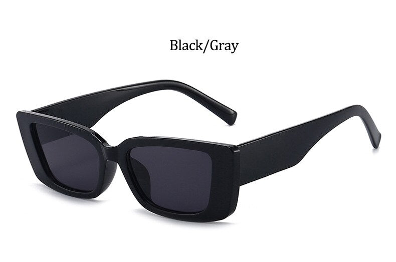 Vintage Small Pink Shades For Women Square Sunglasses 2021 Luxury Designer Rectangle Sun Glasses Female Nude Eyewear UV400