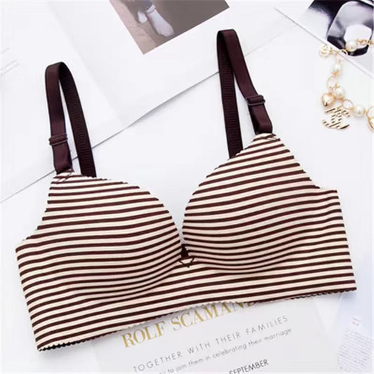 Seamless Bra Women Push Up Wire Free Adjustable Bralette Sexy Bras Straps Bright Summer Lingerie Bras Breathable Underwear - Charlie Dolly