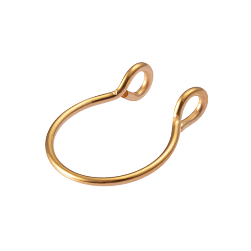 Fake Nose Ring Non Piercing Horseshoe Septum Piercing Magnetic Hoop Stainless Steel Reusable Magnet Punk for Women Jewelry Gifts