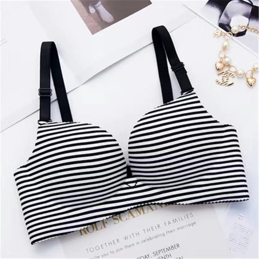 Seamless Bra Women Push Up Wire Free Adjustable Bralette Sexy Bras Straps Bright Summer Lingerie Bras Breathable Underwear - Charlie Dolly