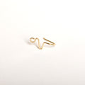 1pcs Copper Wire Spiral Fake Piercing Nose Ring  Gold Silver Color Clip Nose Ring Also Can Be Ear Clip Cuff Jewelry - Charlie Dolly