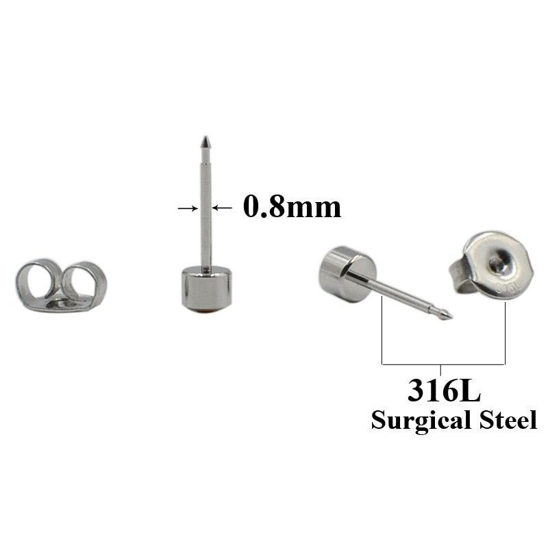 Disposable Sterile Ear Piercing Unit Cartilage Tragus Helix Piercing Gun Tool Kit Build In Steel Stud Earring Star Ball - Charlie Dolly
