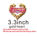 Big Bamboo Personalized Name Custom Earrings C4 - Charlie Dolly