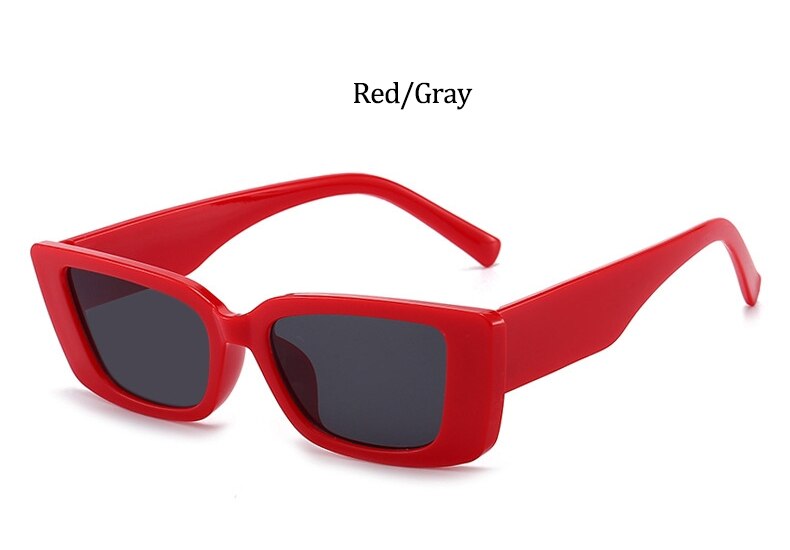 Vintage Small Pink Shades For Women Square Sunglasses 2021 Luxury Designer Rectangle Sun Glasses Female Nude Eyewear UV400