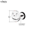 HONGTU 2Pcs Skull Ear Piercing Earring Stud Earrings Stainless Steel Ear Studs Small Earrings Female Punk 2020 Piercing Jewelry - Charlie Dolly