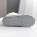 comemore Winter Home Cotton Warm Boots Soft Bottom Non-slip Female Furry Cloud Slipper Women's Home Slipper Flat Shoes for Women - Charlie Dolly