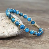 Lapis Lazuli Natural Stone Earrings for Women Fancy Drop Earring Elegant Dangle Earrings Bold Jewelry Dropship Gifts - Charlie Dolly