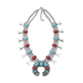 Bohemian Resin Stone Vintage Statement Choker Necklaces Women Fashion Indian Maxi Long Horn Pendants Necklace - Charlie Dolly