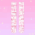 Women Sexy Thigh High Stockings Autumn 3D Printing Red Strawberry Pink Sweet Kawaii Over Knee Stocking Cosplay Quadratic Element - Charlie Dolly
