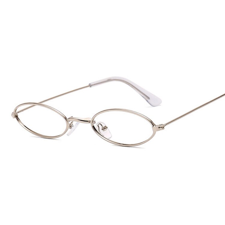 Small Frame Black Shades Round Sunglasses Woman Oval Brand Designer Vintage Fashion Pink Sun Glasses Female Oculos De Sol