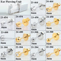 Disposable Sterile Ear Piercing Unit Cartilage Tragus Helix Piercing Gun Tool Kit Build In Steel Stud Earring Star Ball - Charlie Dolly