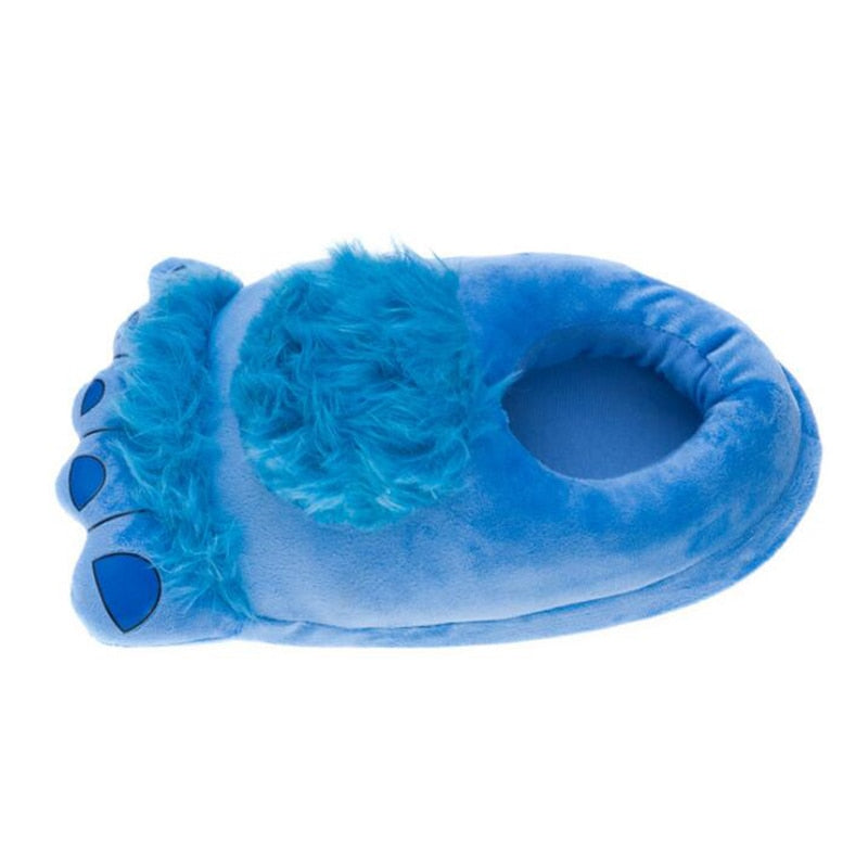 Women Men Plush Slipper Big Feet Creative Men And Women Slippers Winter House Shoes Funny Home Soft Shoes Cotton slippers s135