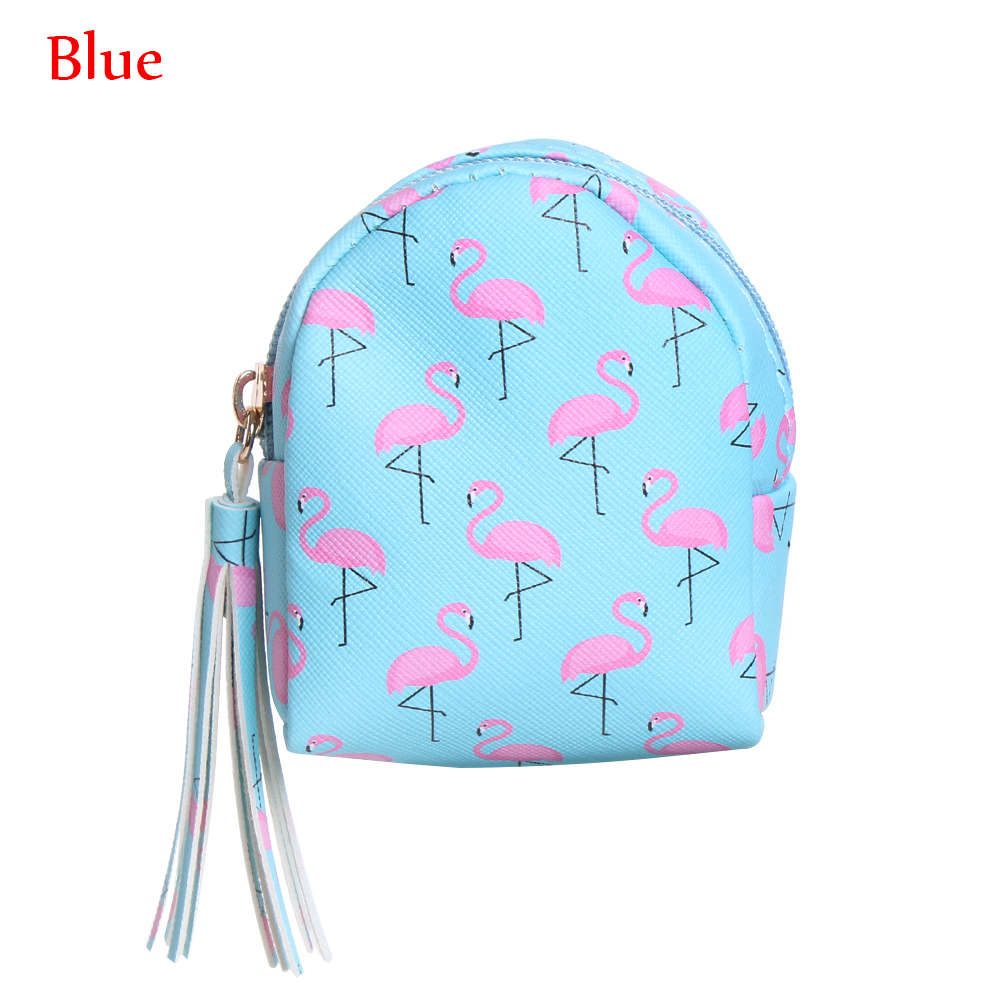 2023 Cartoon Women Girls Mini Coin Bag Cat Printed Coin Purse Keys Card Holder Wallet Money Bags Earphone Package Kids Gifts