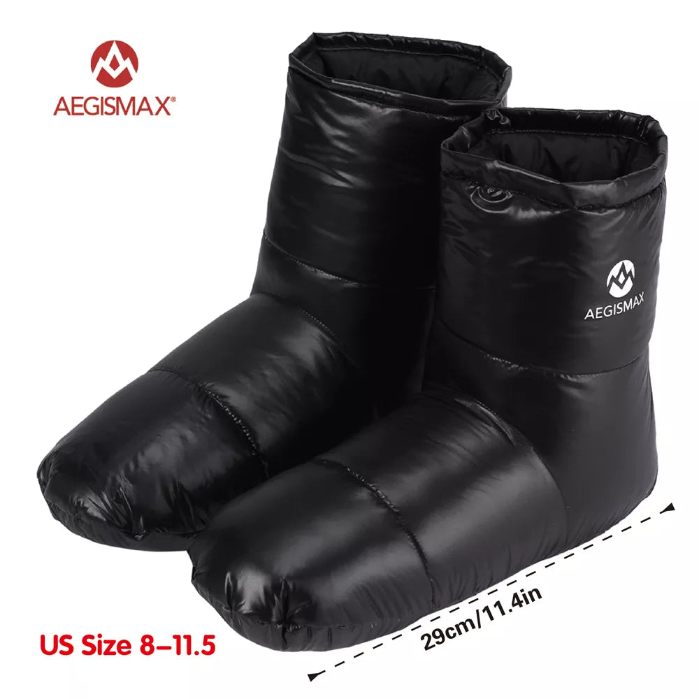 socken schlafsack Aegismax Schlafsack Accessoires Duck Down Pantoffers Camping aus weich – Charlie Dolly