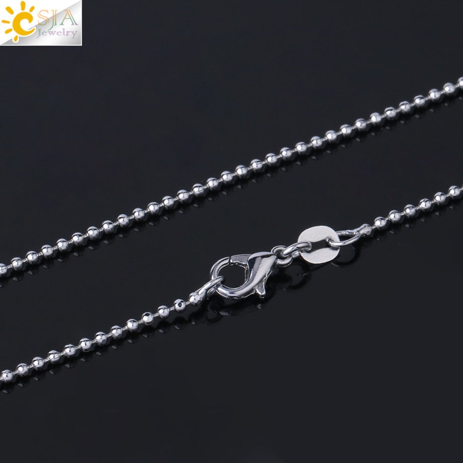 CSJA Colorful Natural Abalone Shell Pendants Necklaces White Pink Round Gems Beads Flower Zircon Women Charms Jewelry F873