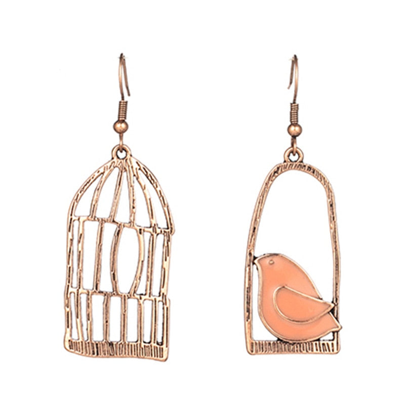 Exknl Big Long Drop Earrings for Women Geometric Bell Bohemian Cross Vintage Tassel Flower Earrings Fashion Jewelry Accessories