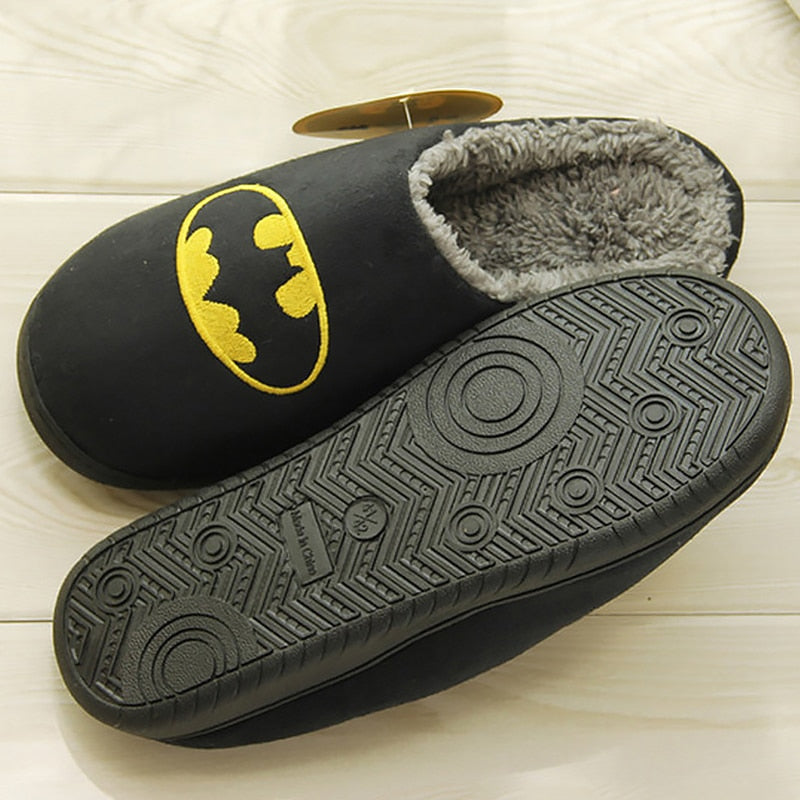 Home Slippers Women Lovers Men Plus Size 45 Fur Slippers Flock Short Plush Warm Funny Slippers Indoor Winter shoes