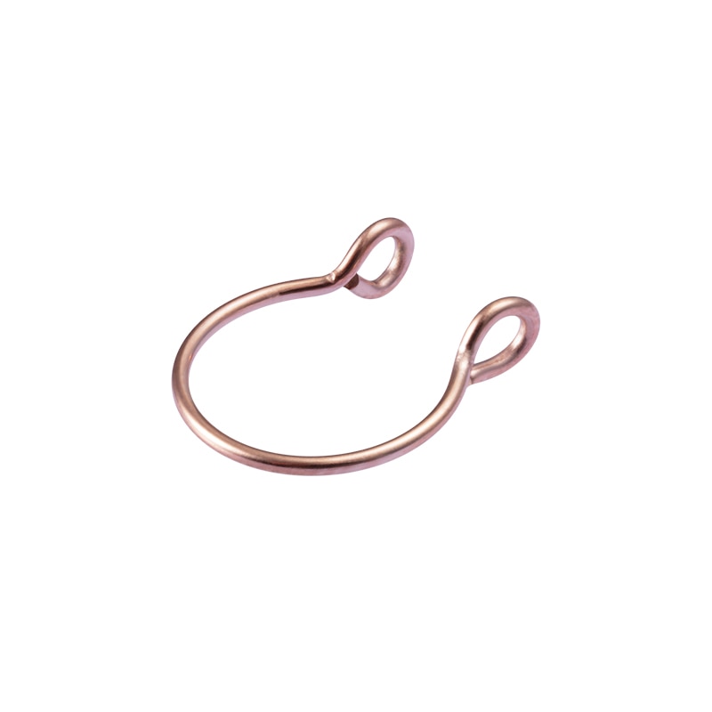 1-5pcs New Fake Nose Piercing Fake Nose Ring Hoop Septum Rings Surgical Steel Colorful Fake Piercing Nose Piercings Jewelry 20G