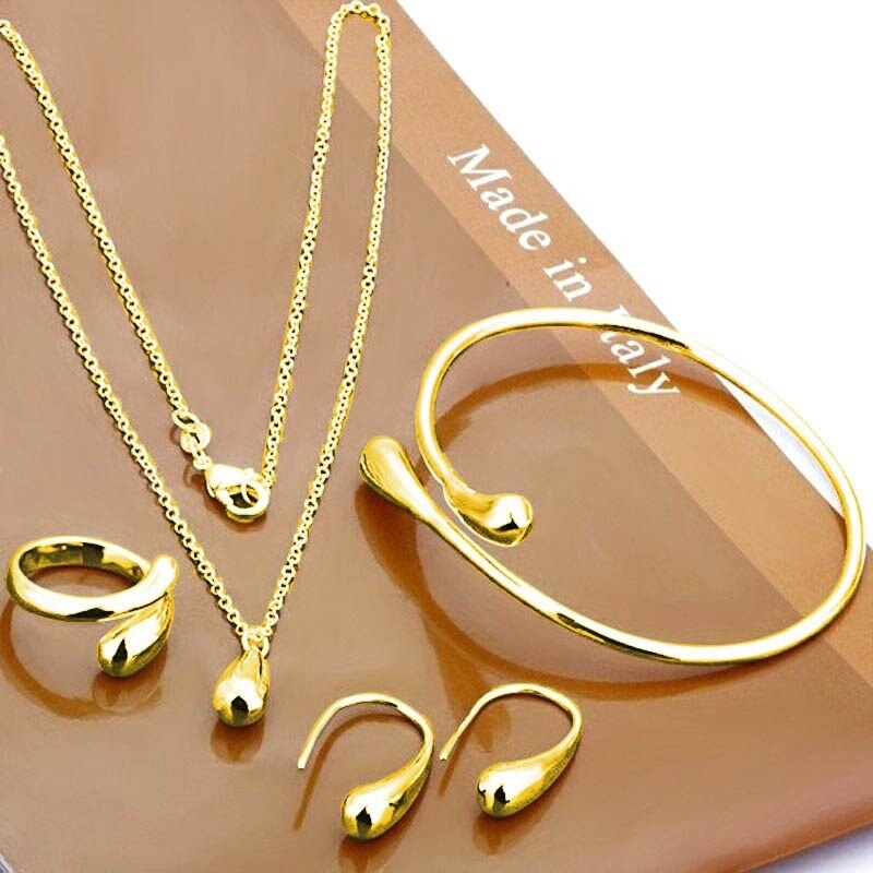 4pcs/set Necklace Earrings Cartoon Unicorn Necklace Earring Jewelry Pink Girls Gift Jewelry Jewelry Earring and Necklace Set