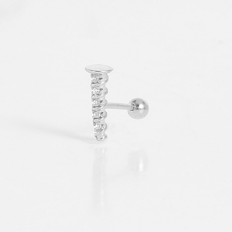 ROXI Flower Lightning Butterfly Cross Symbol Crown Eye Stud Earrings for Women Piercing Earrings Silver 925 Jewelry Pendientes