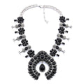 Bohemian Resin Stone Vintage Statement Choker Necklaces Women Fashion Indian Maxi Long Horn Pendants Necklace - Charlie Dolly