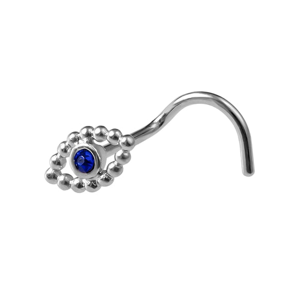 1PCS Fashion Nose Piercing rings 20G Steel Bar Nostril Nose Septum 5-Shape Screws Nose Studs Delicate Piercing Jewelry In Nose