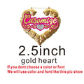 Big Bamboo Personalized Name Custom Earrings C4 - Charlie Dolly