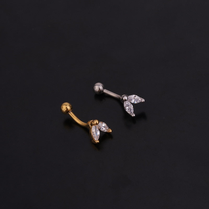 1Pc 1.6x8mm Eyebrow Daith Snug Ring Piercing Curved Barbell Tragus Forward Helix Piercings for Women Men Rook Earrings Piercing