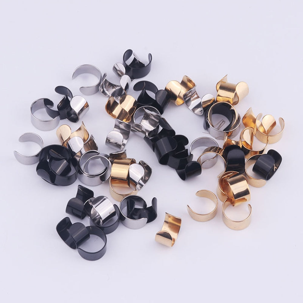 1Pcs Punk Rock Ear Earrings Fashion Women Cartilage Clip Cuff Wrap No Piercing-Clip On Women's Fashion Jewelry Accessories