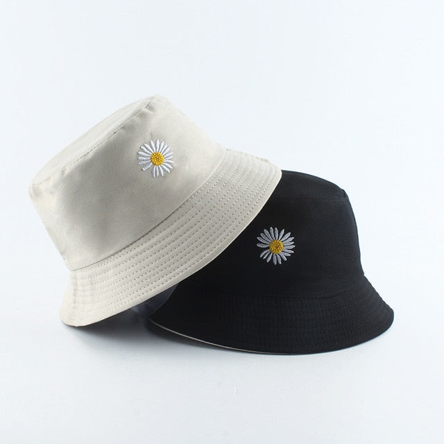 2021 New Fashion Korean Pink Cow Print Bucket Hat Women Reversible Fishing Cap Bob Chapeau Autumn Summer
