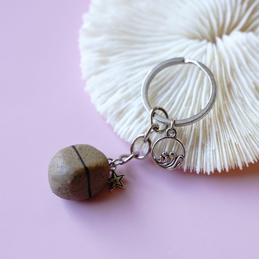Cute Keychains Ceramic Teeth Key Chain Character Of Small Pure Eternal Love Couples Bag Accessories #YXA03