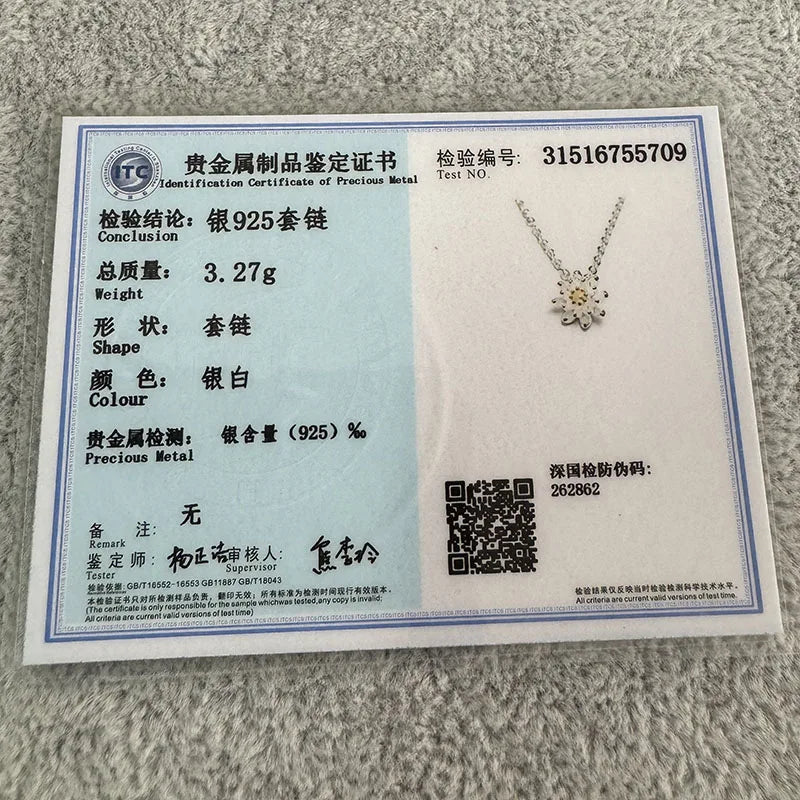 925 Sterling Silver Lotus Flower Pendant, Sacred Bloom Necklace