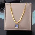 Stainless Steel Geometry Star Moon Butterfly Pendant Multilayer Chain Choker Necklace For Women Wedding Accessories Dropshipping - Charlie Dolly