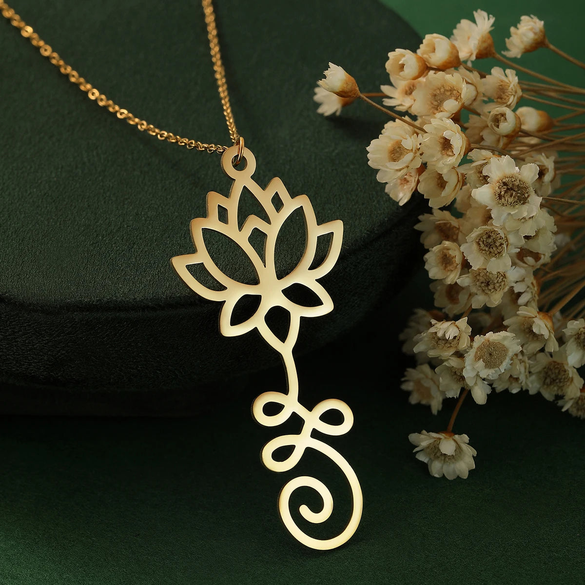 Dainty Lotus, Books, Phoenix & Comedy Tragedy Mask Pendant Necklace, Symbolic Choker Set