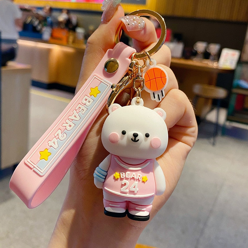 Regular Activities Kinds of Keychains Cute Doll Key Chain Ring Holder Beautiful Lovely Keyring Small Gifts Promotion