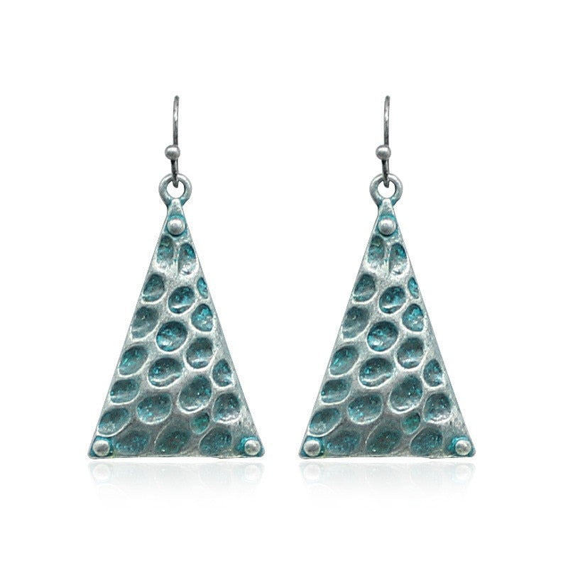 Exknl Big Long Drop Earrings for Women Geometric Bell Bohemian Cross Vintage Tassel Flower Earrings Fashion Jewelry Accessories