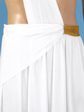 Men's Ancient Greek God Halloween Party Costume Cosplay One Shoulder Strap Skirts Knight Warrior Theatrical Performance Outfit - Charlie Dolly