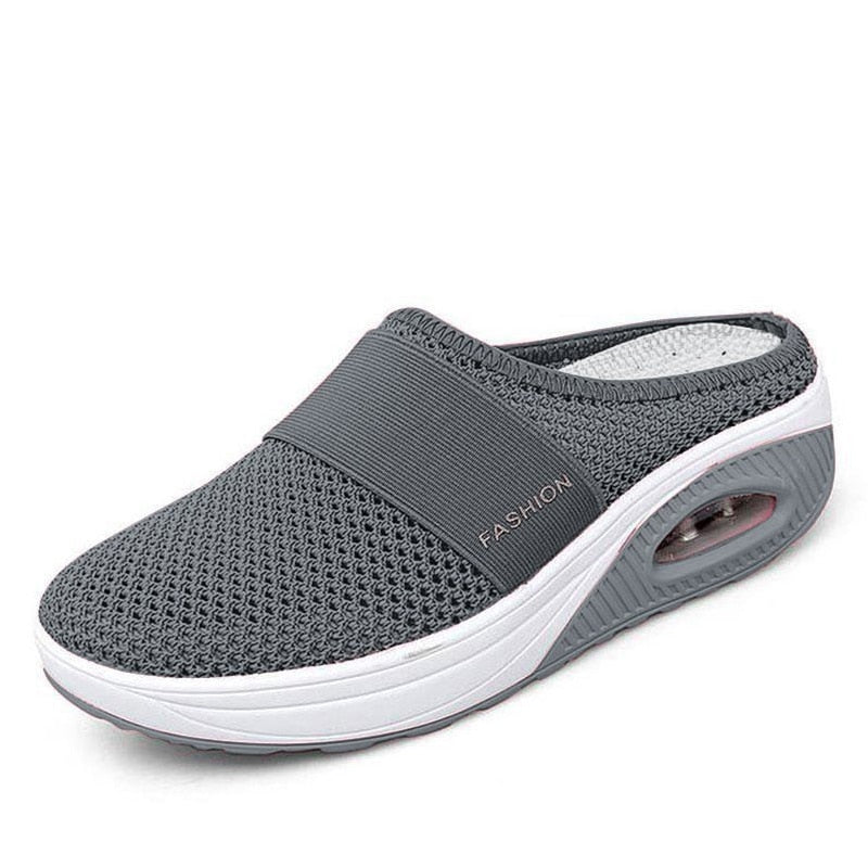 Women Wedge Slippers Anti-slip Premium Slippers Vintage Casual Female Platform Retro Shoes Plus Size Orthopedic Diabetic Sandals