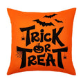 Halloween Pumpkin Ghost Pillowcase Happy Halloween Party Decorations For Home 2024 Trick or Treat Spider Bat Cat Pillow Covers - Charlie Dolly