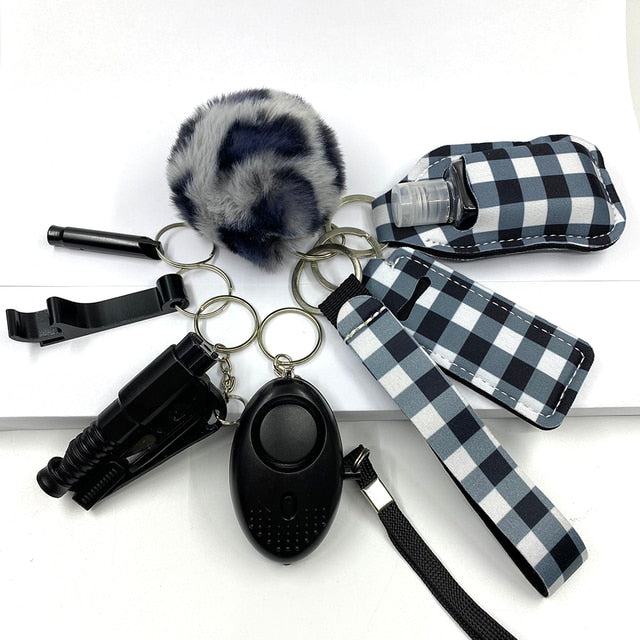 Self-Defense Bulk Accessories Pe Defensive Self Defense Keychain Set Women