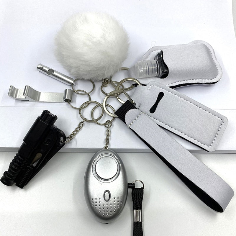 Llavero Defensa Personal Wristlet Vendors Safety Accessories Taserself Defense Keychain for Women